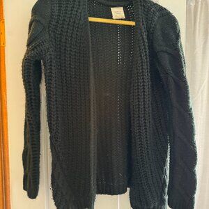 Harper Dark Green Cardigan - Small